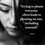 "Trying to please everyone often leads to pleasing no one, including yourself." - Adam Hoyt